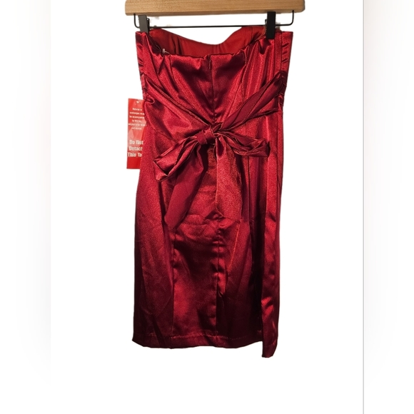 MY MICHELLE RED PARTY SLEEVELESS DRESS SIZE 1 - Picture 8 of 10